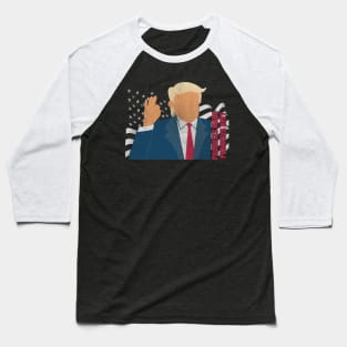 Promises Made Promises Kept Vote For Trump Baseball T-Shirt